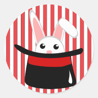 Sticker Rond Spectacle magique