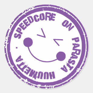 Sticker Rond Speedcore sur parasta huumetta tarra/sticker