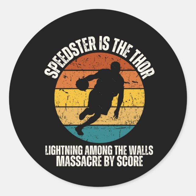 Sticker Rond Speedster (Devant)