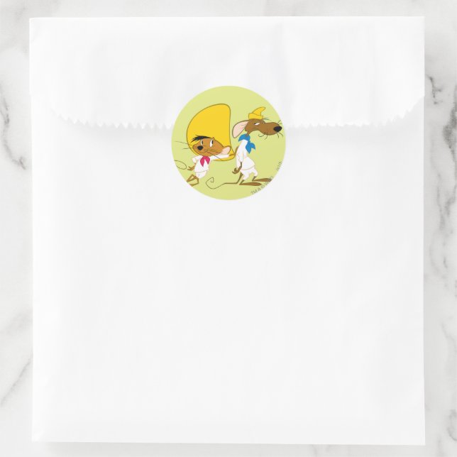 T-shirt Enfant Speedy Gonzales Looney Tunes - 100% Coton, Vert, Neuf Avec étiquettes