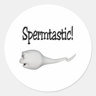 Sticker Rond Spermastique !