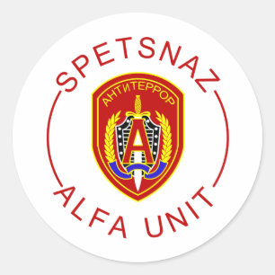Sticker Rond Spetsnaz Alpha