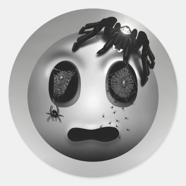Sticker Rond Spidermoji (Devant)