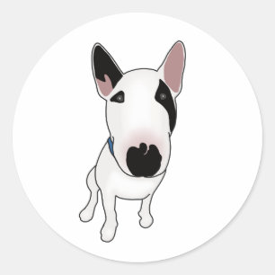 Sticker Rond Spike le Bouledogue Anglais
