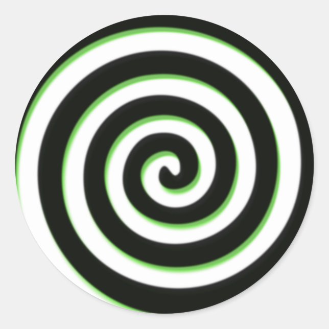 Sticker Rond Spiral (Devant)