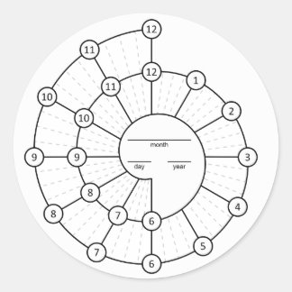 Sticker Rond Spiraldex