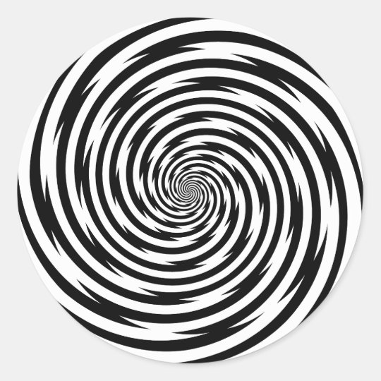  Sticker  Rond Spirale d hypnose  Zazzle fr