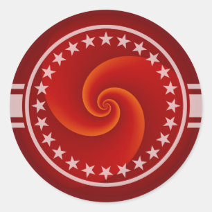Sticker Rond Spirales Arrière - plans Abstraites soft III + vot