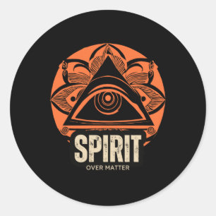 Sticker Rond Spirit Over Sticker1