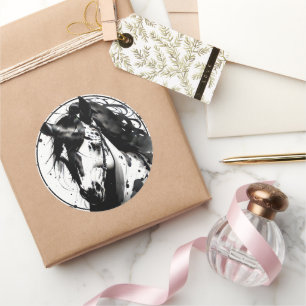 Sticker Rond Spirit Pony 2