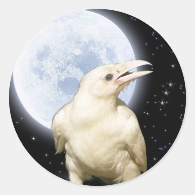 Sticker Rond SPIRIT RAVEN série II (Devant)