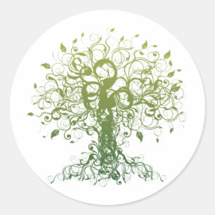 Sticker Rond Spirit Yoga