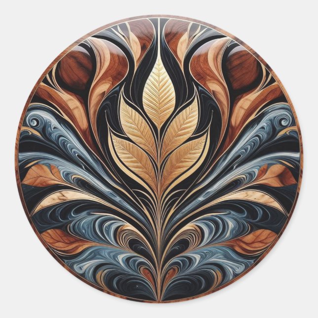 Sticker Rond Splash (Devant)