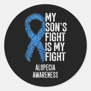 Sticker Rond Spot Baliness Le combat de mon fils est mon combat