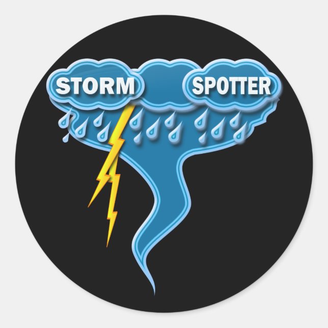 STICKER ROND SPOTTER DE STORE (Devant)