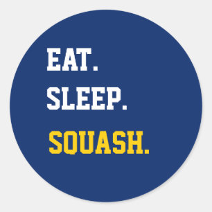 Sticker Rond Squash