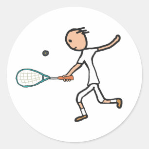 Sticker Rond Squash