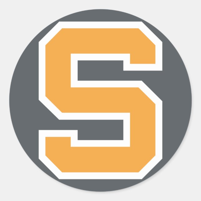 Sticker Rond SSK 2016 Rund Grå Bakrund (Devant)