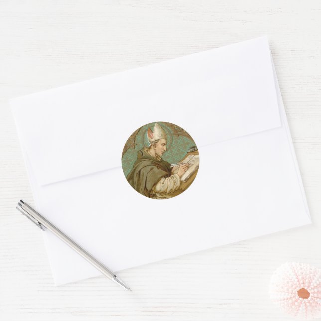 Sticker Rond St. Albert le Grand (BK 013) (Enveloppe)