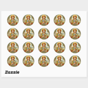 Sticker Rond St. Barbara (BK 001)