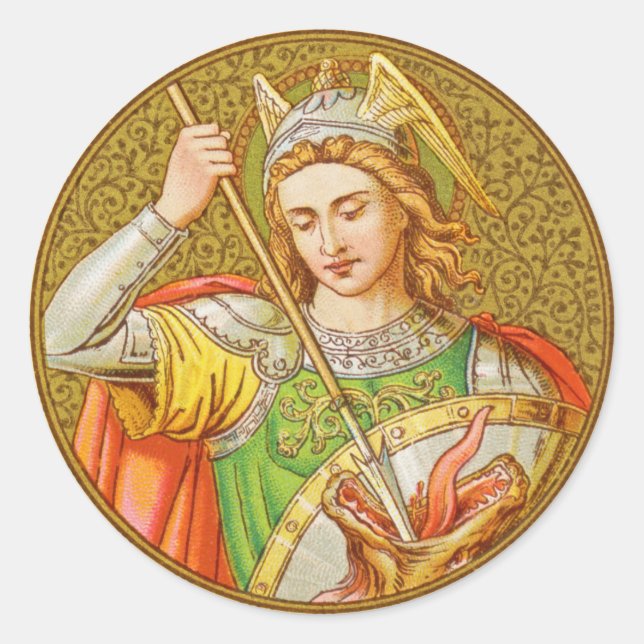 Sticker Rond St. George (SNV 13) (Devant)