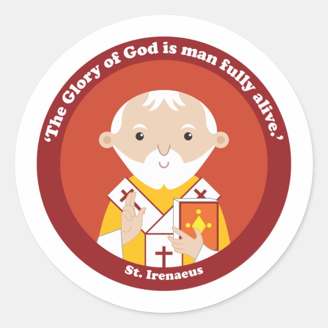 Sticker Rond St. Irenaeus (Devant)