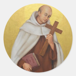 Sticker Rond St John des saints carmélites croisés