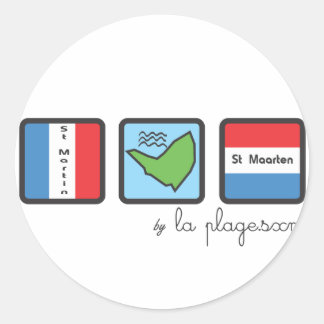 Sticker Rond St Martin