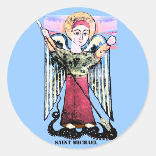 Sticker Rond St Michael