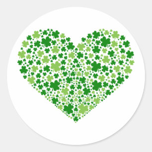 Sticker Rond St. Patrick’s Day - Célébrez avec la chance et le