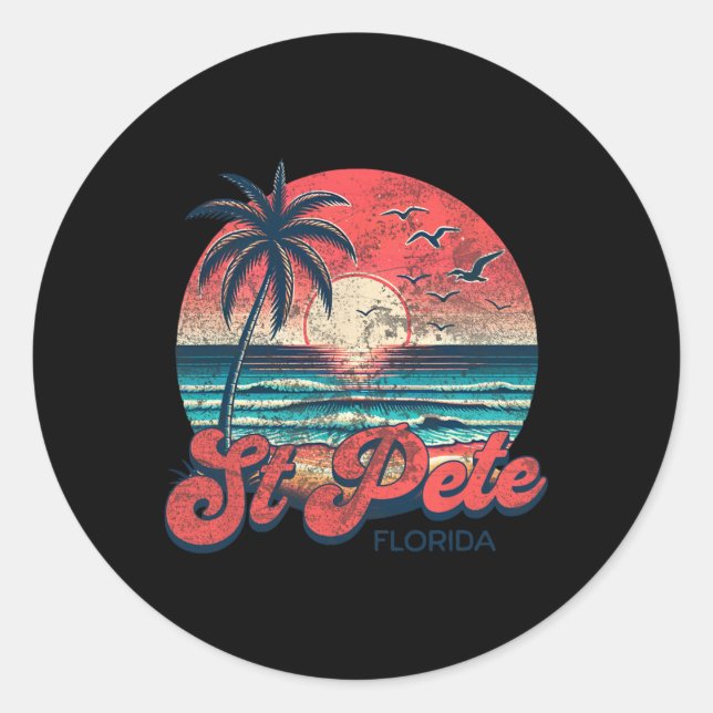 Sticker Rond St Pete _1  (Devant)