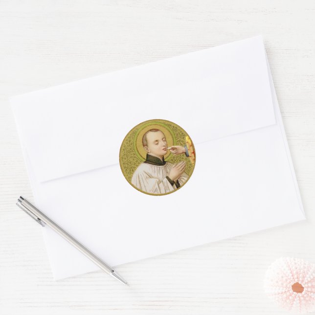 Sticker Rond St. Stanislaus Kostka (SNV 25) (Enveloppe)