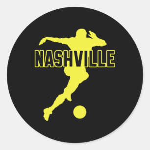 Sticker Rond Stade de soutien des supporters de football de Nas
