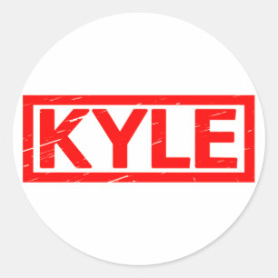 Sticker Rond Stamp Kyle