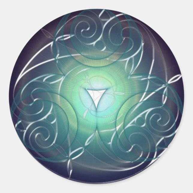 Sticker Rond Star Catcher (Devant)