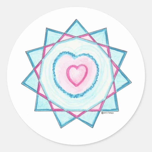 Sticker Rond Star de Katherine (Devant)