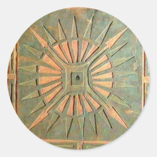 STICKER ROND STAR DU MATIN