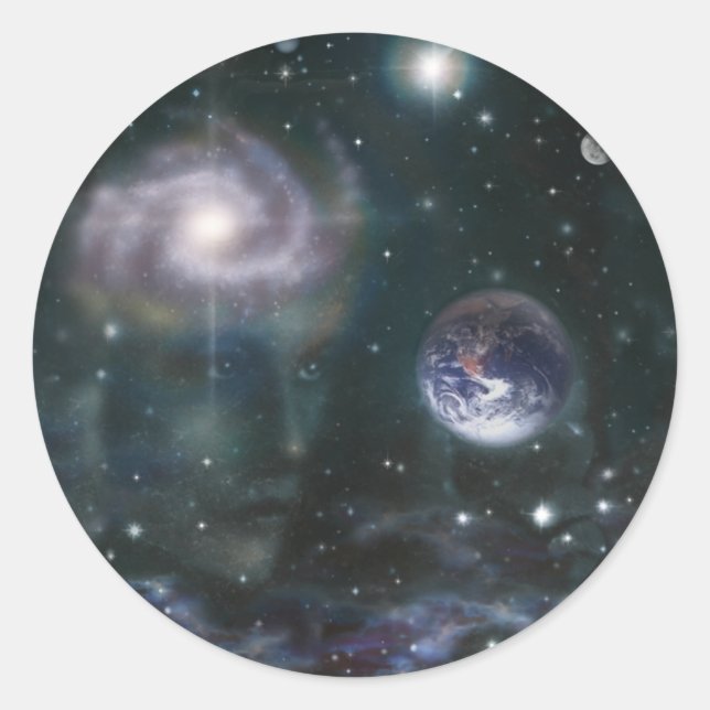 Sticker Rond Star Goddess (Devant)