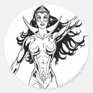 Sticker Rond Star Sapphire 6