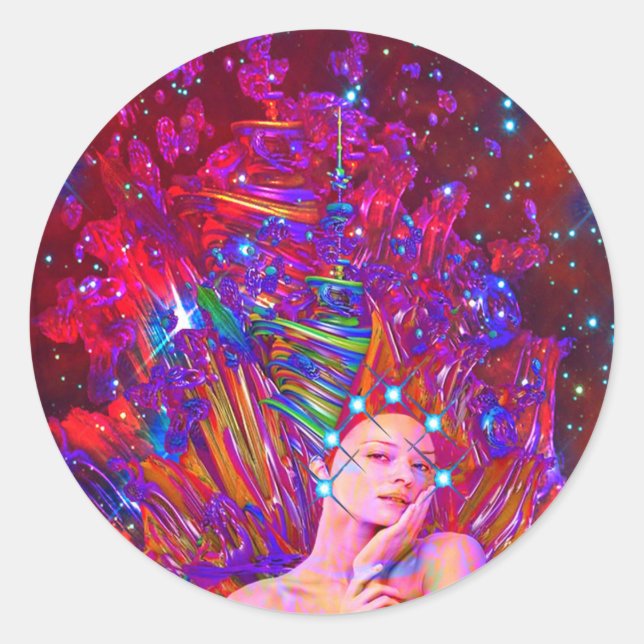 Sticker Rond Starlight (Devant)