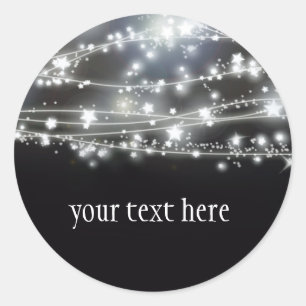 Sticker rond Stars