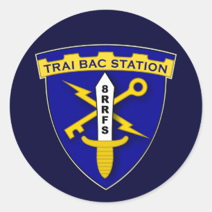 Sticker Rond Station Bac de Trai 1