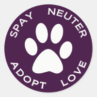 Stérilisez le neutre adoptent l'amour