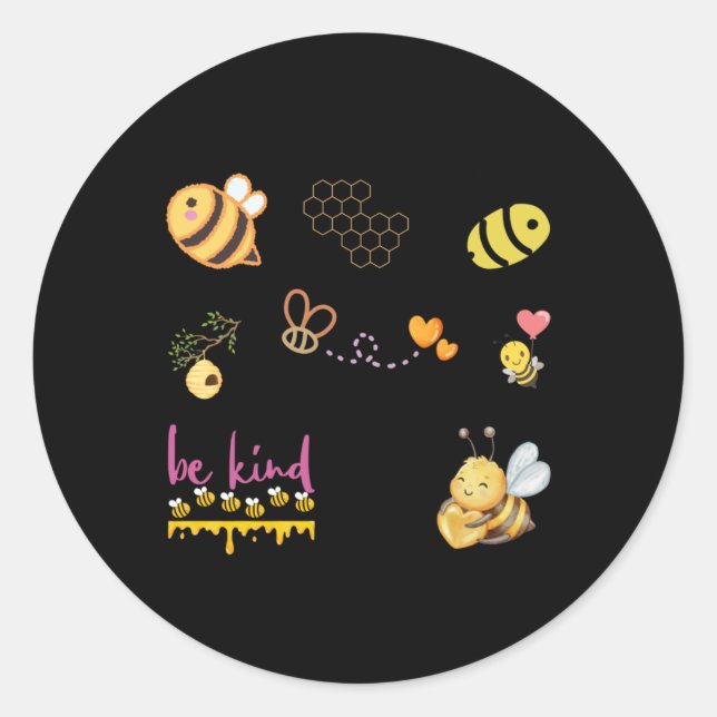 Sticker Rond Stick-Pack Cadeau Abee-Lover (Devant)