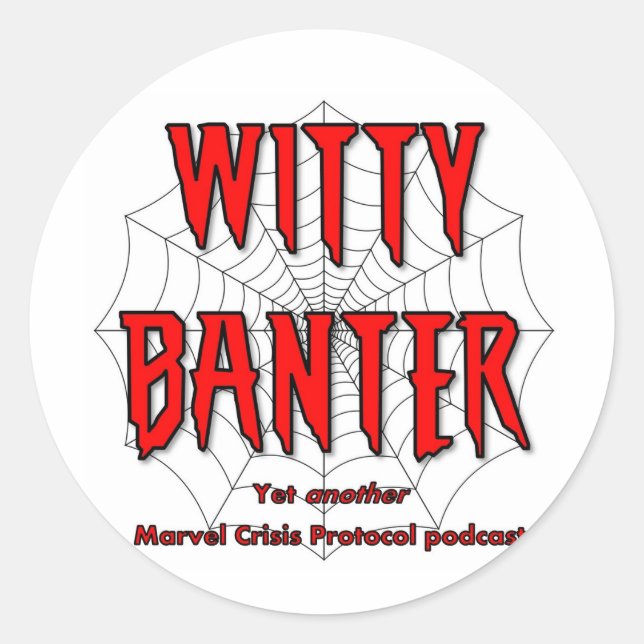 Sticker Rond Sticker, cercle blanc (Devant)