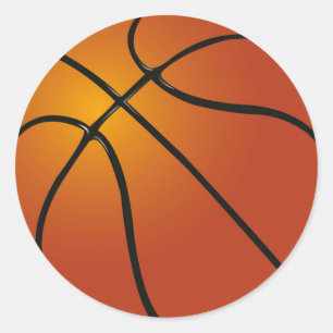 Sticker Rond Stickers/Basket