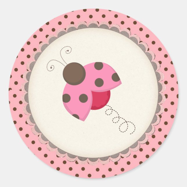 Sticker Rond Stickers/Bogue de la Dame (Devant)