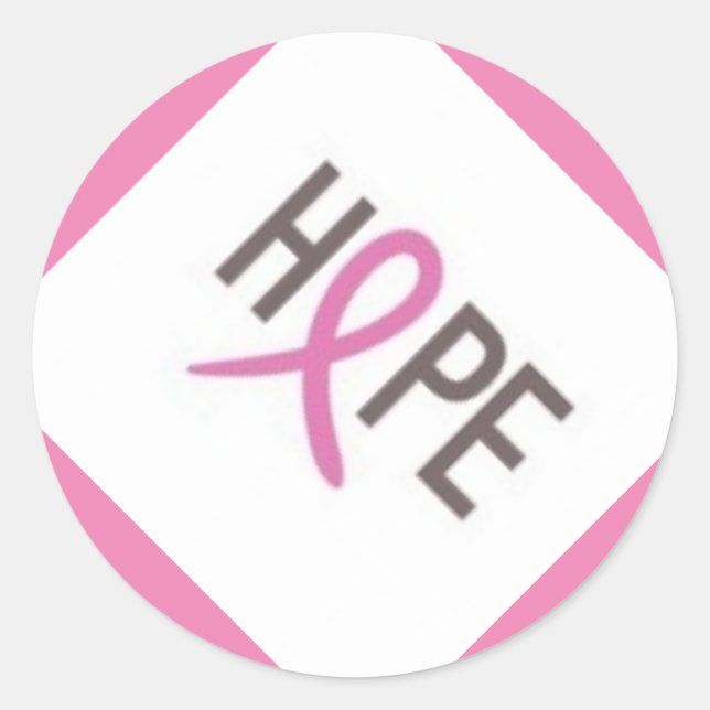 Sticker Rond Stickers/Espoir (Devant)