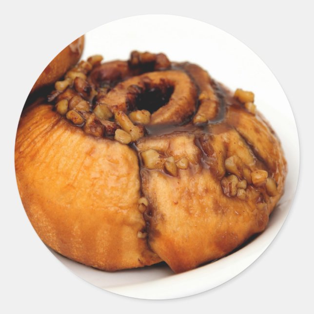 Sticker Rond Sticky Bun (Devant)