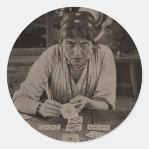 Sticker Rond Sticleur rond "Fortune Teller"